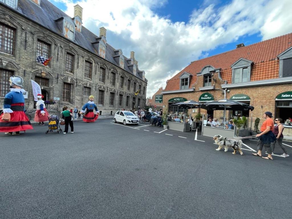 Hotel - Restaurant Au Tonnelier Bergues Exterior photo